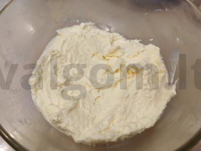 Nesaldus tortas „Varškės namelis“ Žingsnis 6