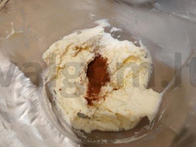 Nesaldus tortas „Varškės namelis“ Žingsnis 9