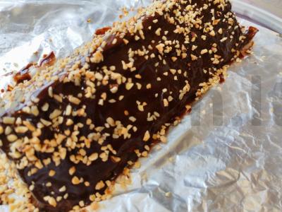 Nesaldus tortas „Varškės namelis“ Žingsnis 15