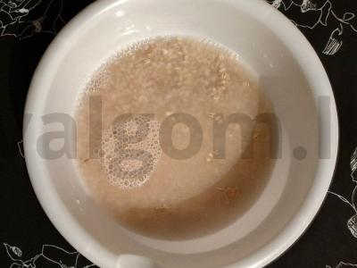 Švelni perlų košė su grybais Žingsnis 1