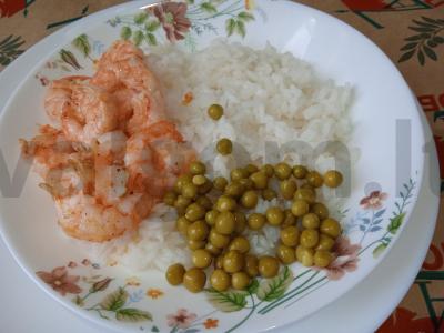 Poke su krevetėmis, konservuotais persikais ir jalapeño Žingsnis 4