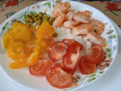 Poke su krevetėmis, konservuotais persikais ir jalapeño Žingsnis 7