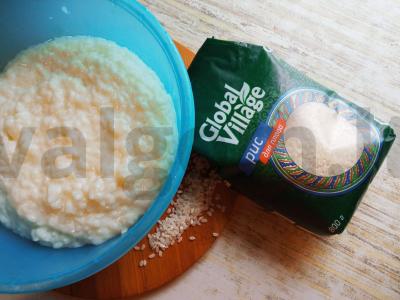 Rizoto apkepas su cukatais desertui Žingsnis 2