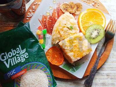 Rizoto apkepas su cukatais desertui pagrindine nuotrauka