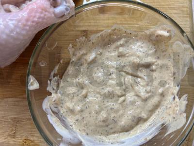 Vištiena „Ugninė“ su tabasco padažu ir aštria adžika Žingsnis 6