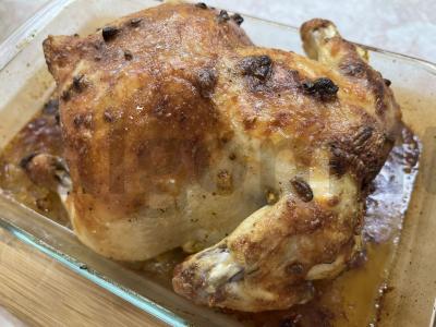 Vištiena „Ugninė“ su tabasco padažu ir aštria adžika pagrindine nuotrauka