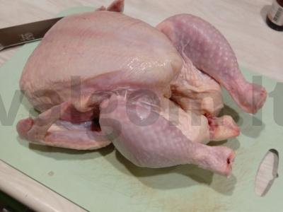 Vištienos kotletai „Kapoti“ Žingsnis 1