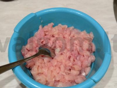 Vištienos kotletai „Kapoti“ Žingsnis 3