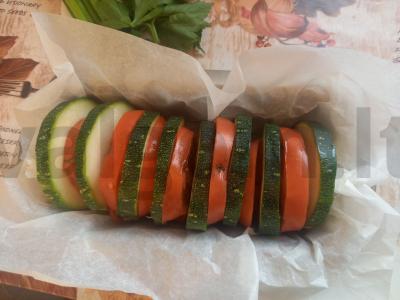 Švelnūs kepti cukinijos su aštriu rūgštumu Žingsnis 2