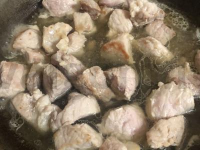 Plovas su žaliais žirneliais Žingsnis 4