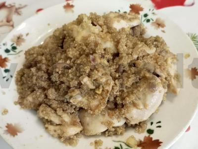 Vištienos filė su quinoa pagrindine nuotrauka