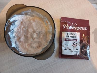 Namų varškės sūris su pipirų mišiniu ir paprika Žingsnis 3