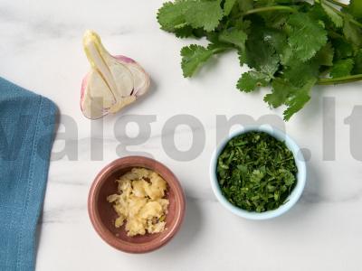 Grybai ant šašlykų Žingsnis 1