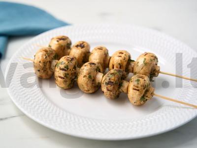Grybai ant šašlykų Žingsnis 5