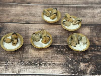 Užkandžių tartaletės su midijomis ir citrina Žingsnis 3