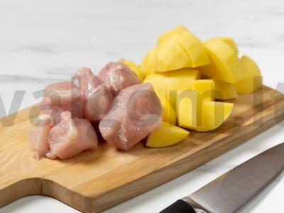 Vištienos krūtinėlė maišelyje Žingsnis 1