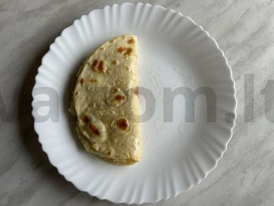 Kystybė su bulvių koše ir keptu svogūnu Žingsnis 16