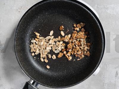 Šokoladas su riešutais Žingsnis 1