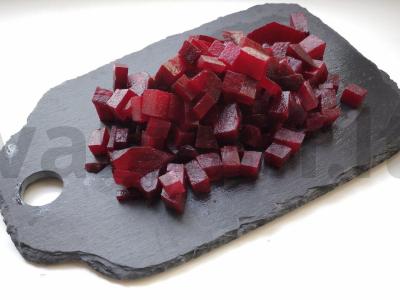 Vinegretas su raudonaisiais pupelėmis Žingsnis 2