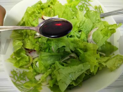 Salotas su džiovintais pomidorais Žingsnis 5