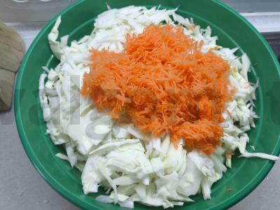 Rūgštaus kopūsto receptas su rožine druska Žingsnis 2