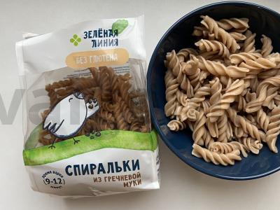 Grikių miltų makaronai su troškintomis daržovėmis Žingsnis 6