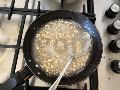 Naudingos vafliai iš avižų košės Žingsnis 2