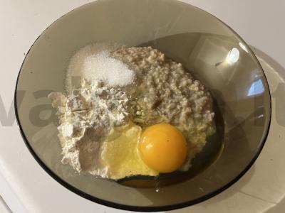 Naudingos vafliai iš avižų košės Žingsnis 6