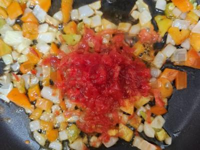 Mėsos ežiukai su ryžiais ir paprikomis Žingsnis 3