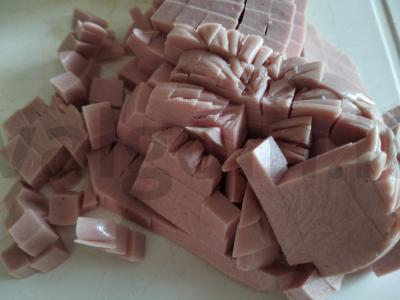 Olivjė su pupelėmis Žingsnis 1