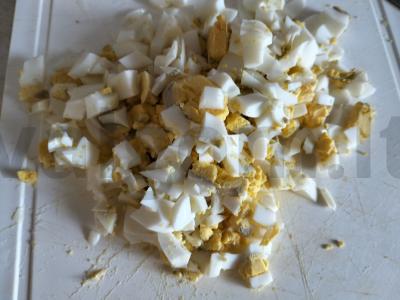 Olivjė su pupelėmis Žingsnis 4