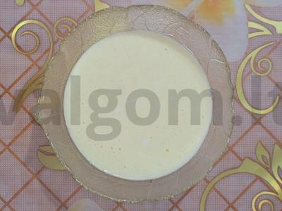 Desertas „A-la Bounty“ Žingsnis 2