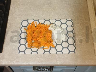 Troškinta kalakutienos filė su daržovėmis Žingsnis 2