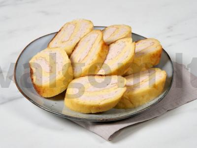 Kiaušinių ritinys su faršu orkaitėje pagrindine nuotrauka