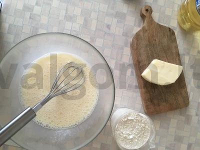 Sūrio vafliai „Užkandžiai“ Žingsnis 2