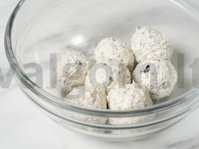 Sūrio-sezamo rutuliukai Žingsnis 3