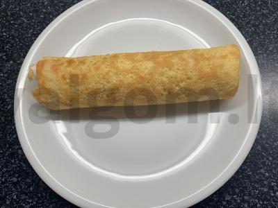 Biskvitinis ritinys su grietinėlės-varškės kremu pagrindine nuotrauka