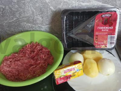 Belyaši su jautiena, bulvėmis ir juodaisiais sezamais Žingsnis 2