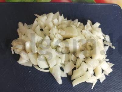 Belyaši su jautiena, bulvėmis ir juodaisiais sezamais Žingsnis 4