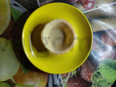 Krepšelis su žemės riešutais ir kondensuotu pienu Žingsnis 6