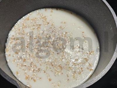 Herkulio košė su karamelizuotu mangų Žingsnis 2