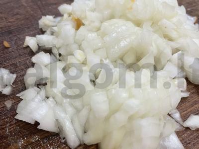 Olivje su žaliuoju žirneliu Žingsnis 5