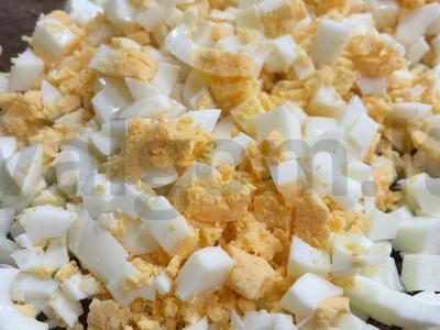 Olivje su žaliuoju žirneliu Žingsnis 7