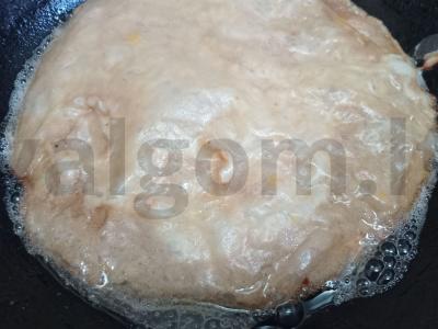 Azijietiškas omletas ryžių popieriuje Žingsnis 6