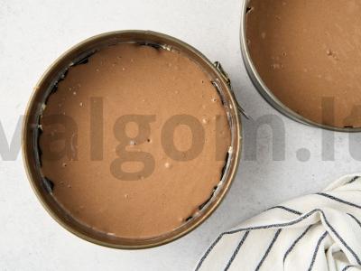 Braškinių-šokoladinis tortas Žingsnis 3