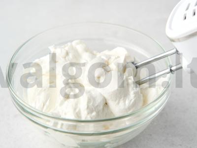 Braškinių-šokoladinis tortas Žingsnis 5