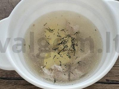 Sotūs šurpa su kiaulienos kaulais pagrindine nuotrauka