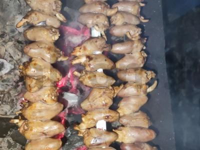 Vištienos širdelių šašlykas Žingsnis 3