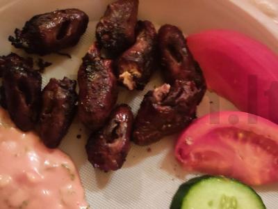 Vištienos širdelių šašlykas pagrindine nuotrauka