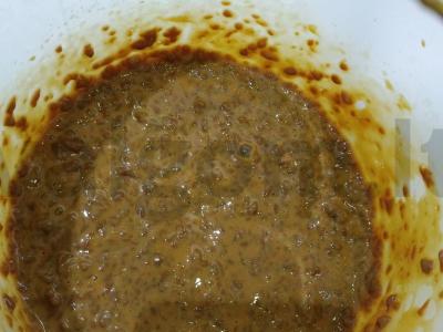 Karameliniai biskvitiniai pagrindai tortui Žingsnis 3